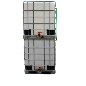 Cuve IBC empilée 2 x 1000 litres - blanc - palette acier ou plastique - nettoyé cuve-ibc-blanc-empile-2x-1000L-nettoye-palette-acier-plastique-list_1200x800.png